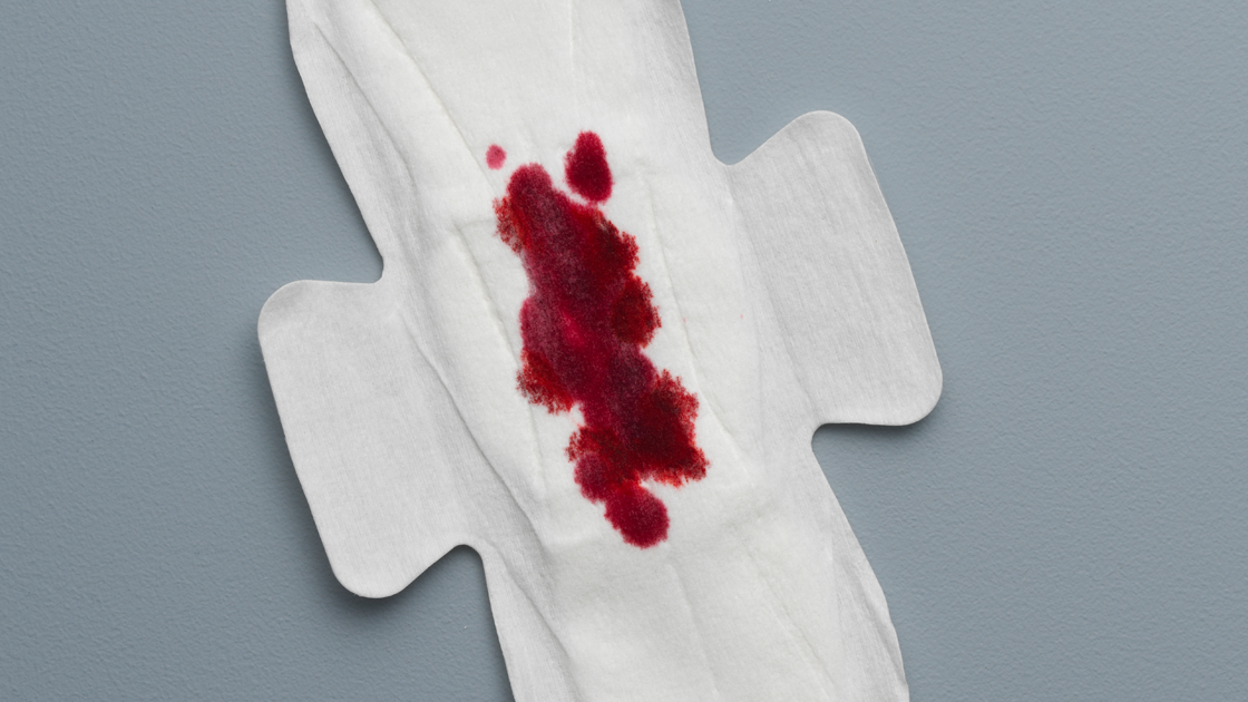 What does your period blood colour mean?