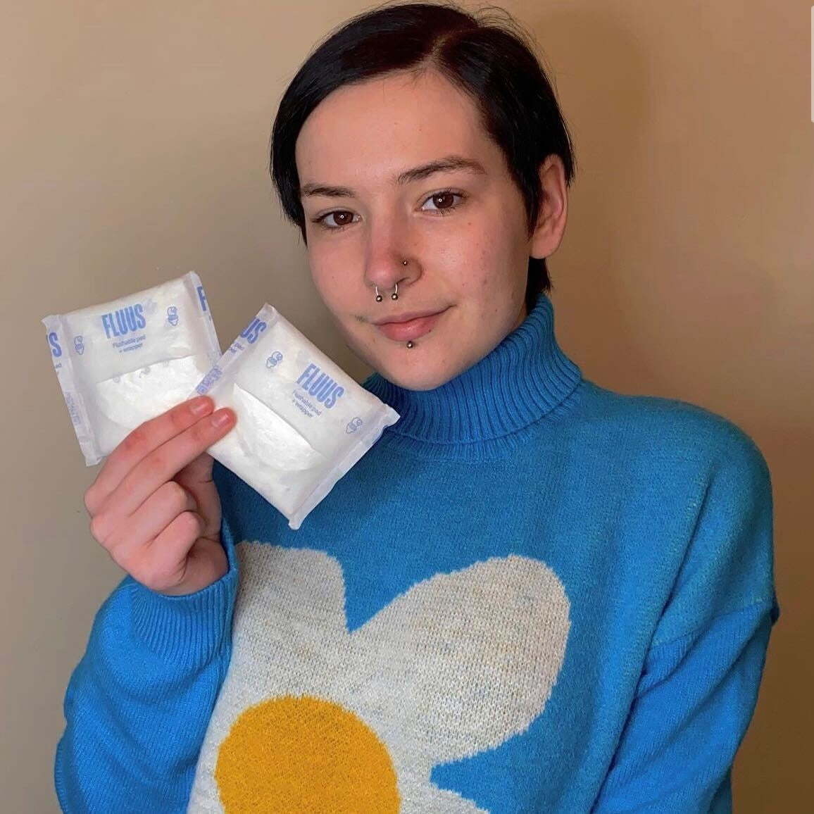 Fluus Flushable Period Pads