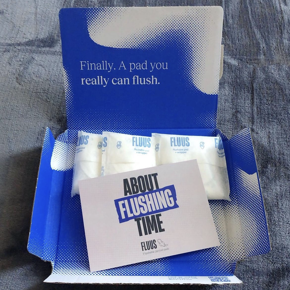 Fluus Flushable Period Pads