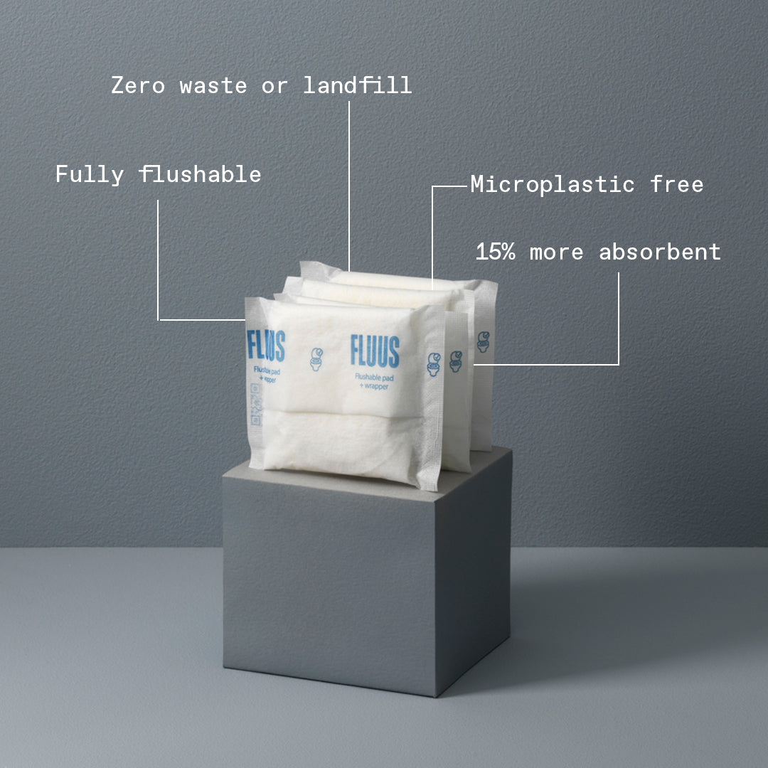Flushable Period Pads Fluus